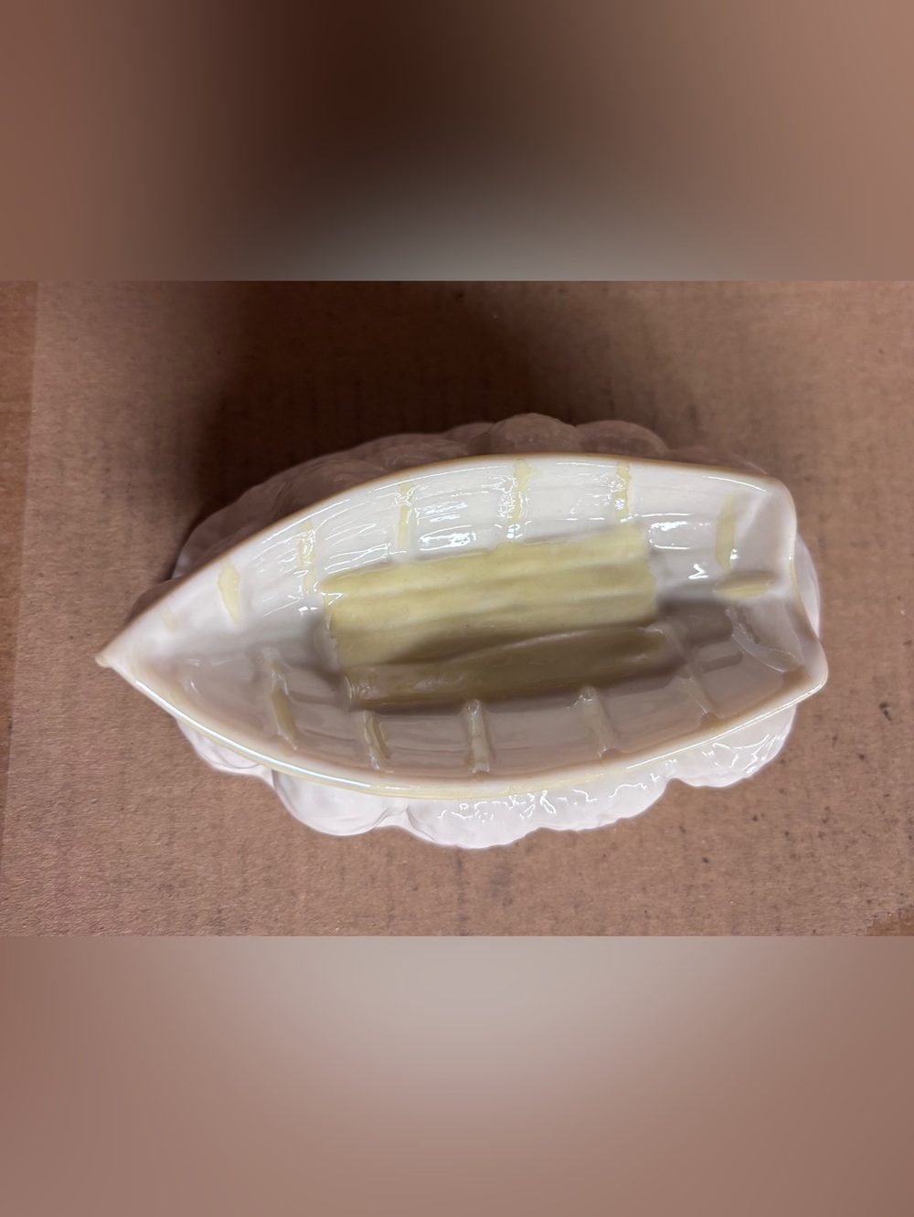Belleek Row Boat Trinket Dish